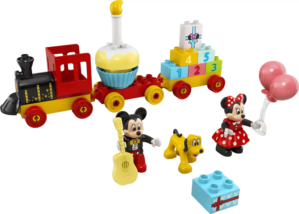 LEGO Duplo Disney. Urodzinowy pociąg myszek Miki i Minnie. 10941 - tantis.pl