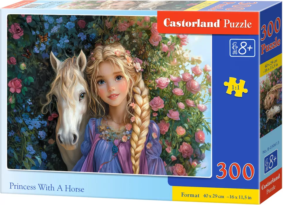 Puzzle 300 Princess With A Horse - tantis.pl