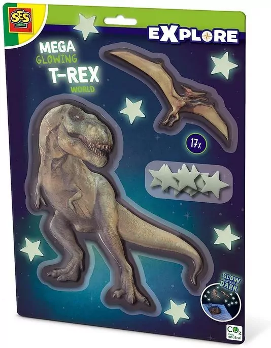 Mega świecące w ciemności Explore T-Rex - tantis.pl