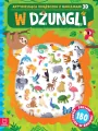 W dżungli. Aktywizująca książeczka z naklejkami 3D - tantis.pl