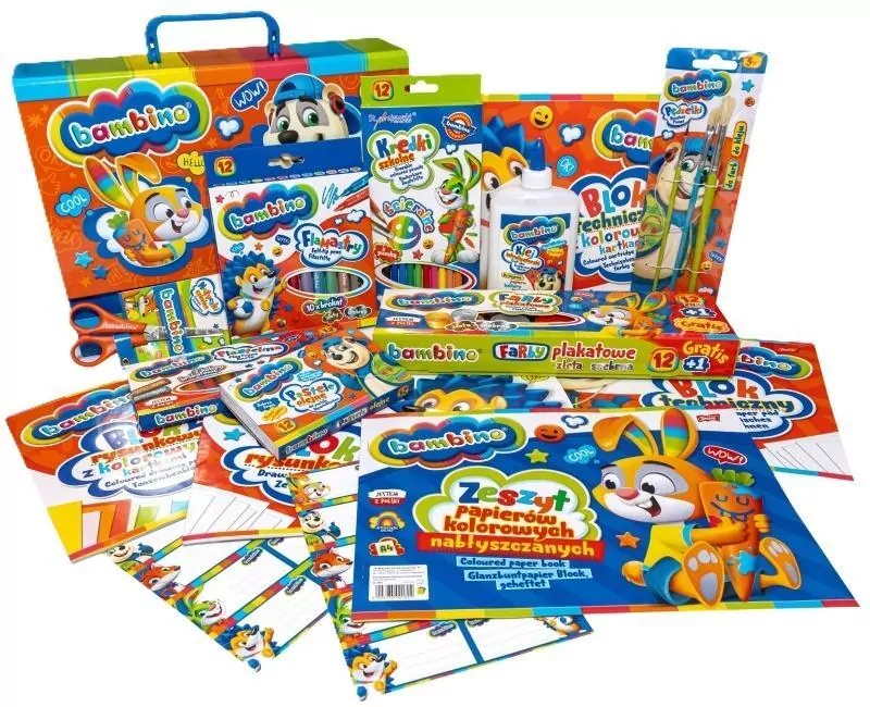 Zestaw plastyczny małego artysty XL BAMBINO - tantis.pl