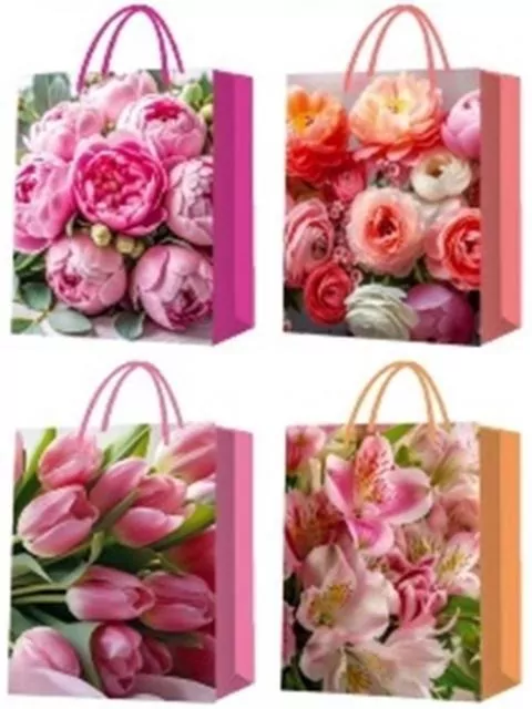 Torba prezentowa Kwiaty MIX - tantis.pl