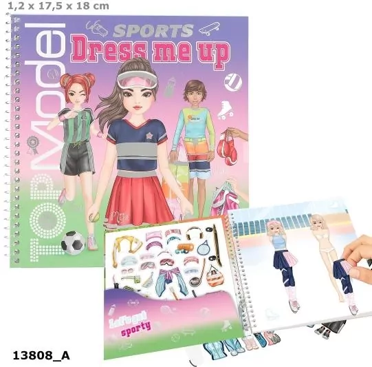 Zestaw Dress Me Up Top Model Sport 13808A - tantis.pl