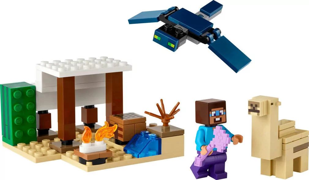 LEGO® Minecraft®. Pustynna wyprawa Steve’a 21251 - tantis.pl