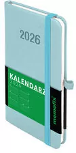 Kalendarz 2026 A6 Memofix TDW błękitny - tantis.pl