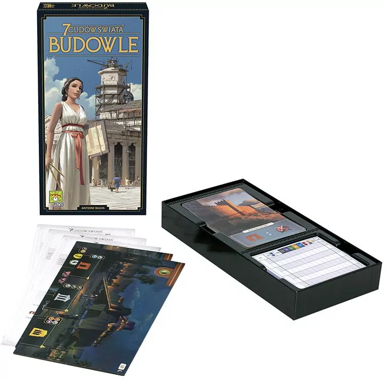 Budowle. 7 Cudów Świata. Dodatek do gry - tantis.pl