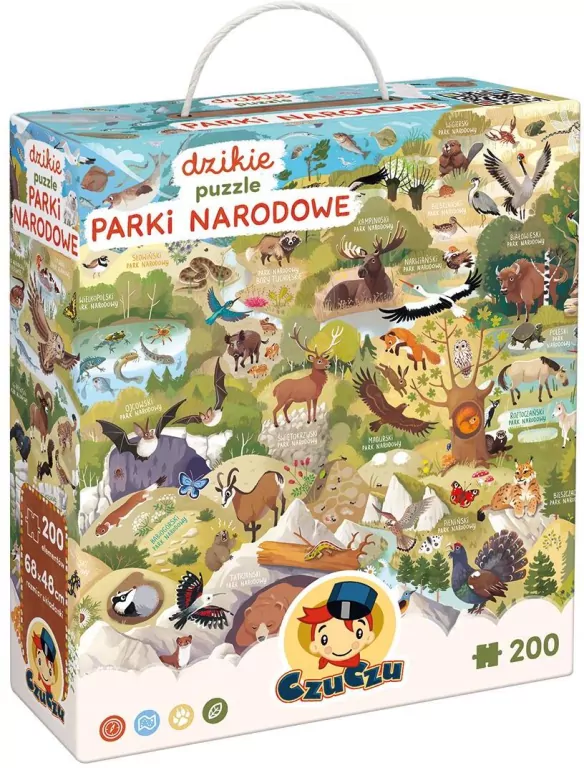 CzuCzu. Parki narodowe. Dzikie puzzle - tantis.pl