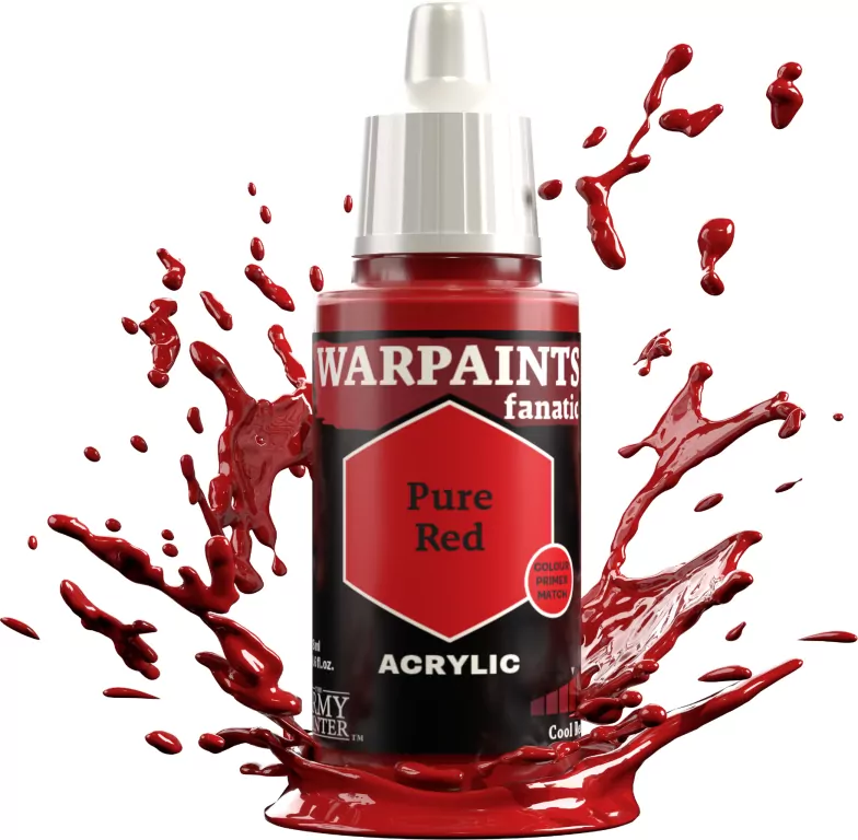 The Army Painter: Warpaints - Fanatic - Pure Red - tantis.pl