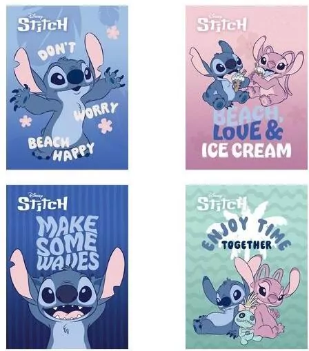 Zeszyt A5/16K linia kolor Stitch - tantis.pl