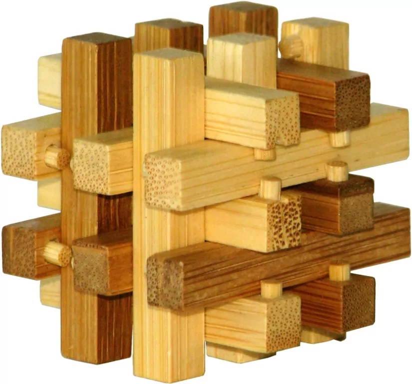 Łamigłówka 3D Bamboo Slide poziom 4/4 - tantis.pl