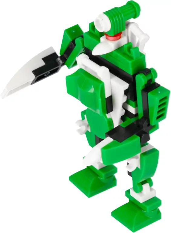 Klocki konstrukcyjne Alleblox RobotUnion 65el zielony - tantis.pl