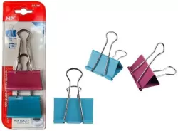 Klipsy biurowe kolorowe