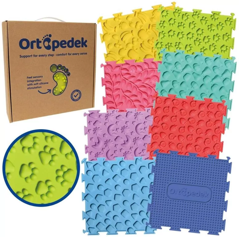 Ortopedek - maty sensoryczne 8 elemetów - tantis.pl