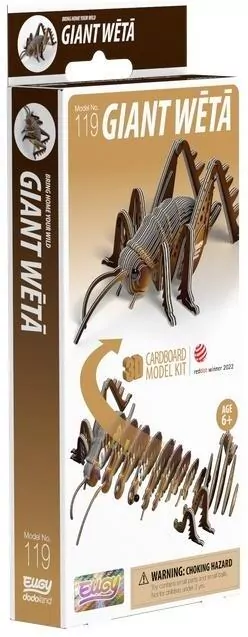 Weta Olbrzymia Owad Eugy. Eko Układanka 3D - tantis.pl