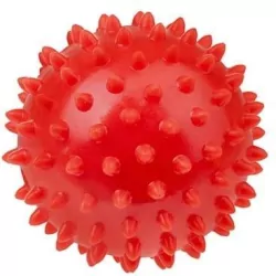 Piłka rehabilitacyjna czerwona 7,6cm