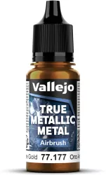 Vallejo: 77.177 - True Metallic Metal - Airbrush - Arcane Gold (18 ml)