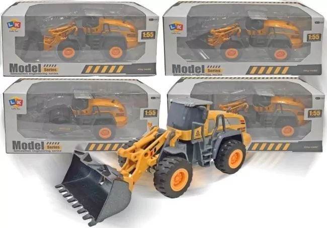 Auto budowlane metal w skali 1:55 MIX - tantis.pl