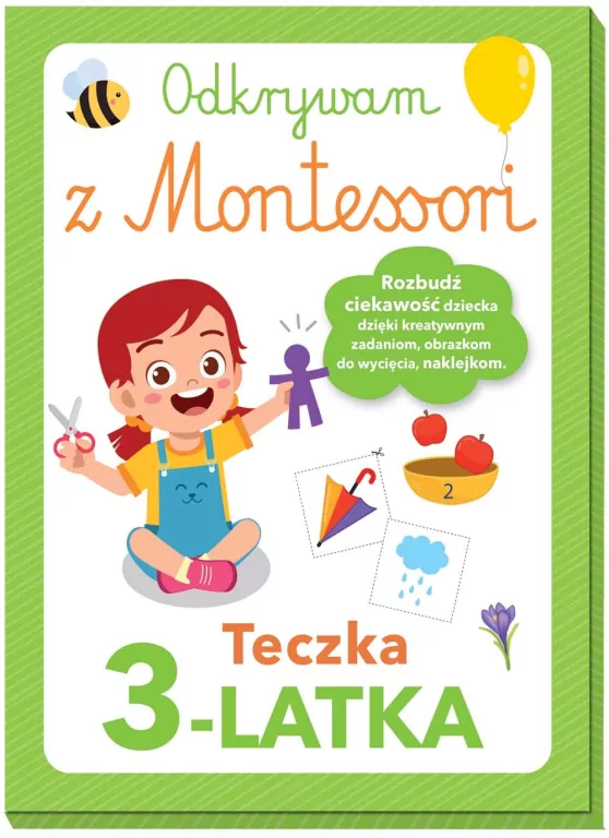 Odkrywam z Montessori. Teczka 3-latka - tantis.pl
