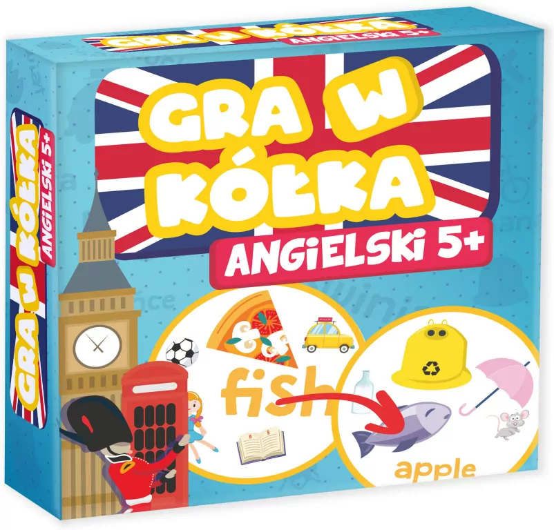 Gra w Kółka Angielski 5+ - tantis.pl