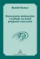 Rozważania seminaryjne i wykłady na temat programu nauczania - tantis.pl