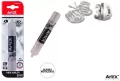 Farba strukturalna 3D biały metalizowany 30ml - tantis.pl