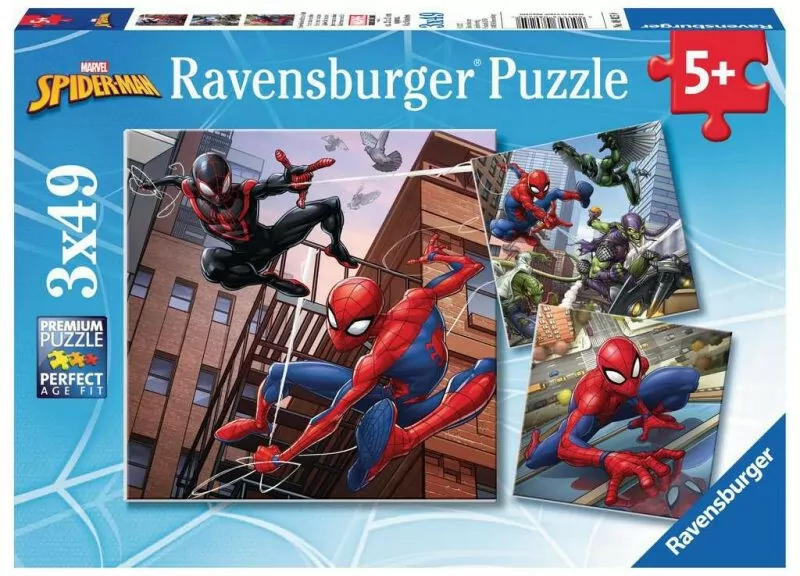 Puzzle 3x49. Spider-man. Marvel - tantis.pl