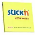 Notes samoprzylepny żółty neonowy - tantis.pl