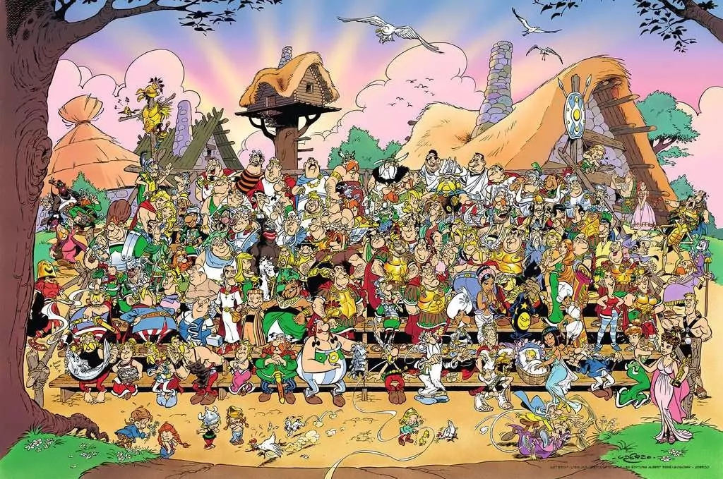 Puzzle 3000 Wszechświat Asterixa - tantis.pl