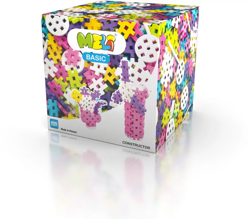 Meli Constructor. Girls. Klocki 400 elementów. - tantis.pl