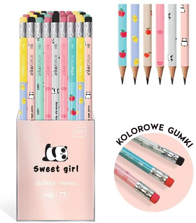 Ołówek Sweet Girl HB - tantis.pl