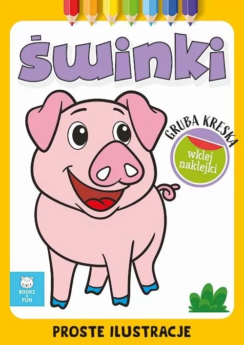 Świnki. Gruba kreska - tantis.pl