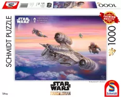 Puzzle 1000. PQ Star Wars. The Mandalorian Eskorta