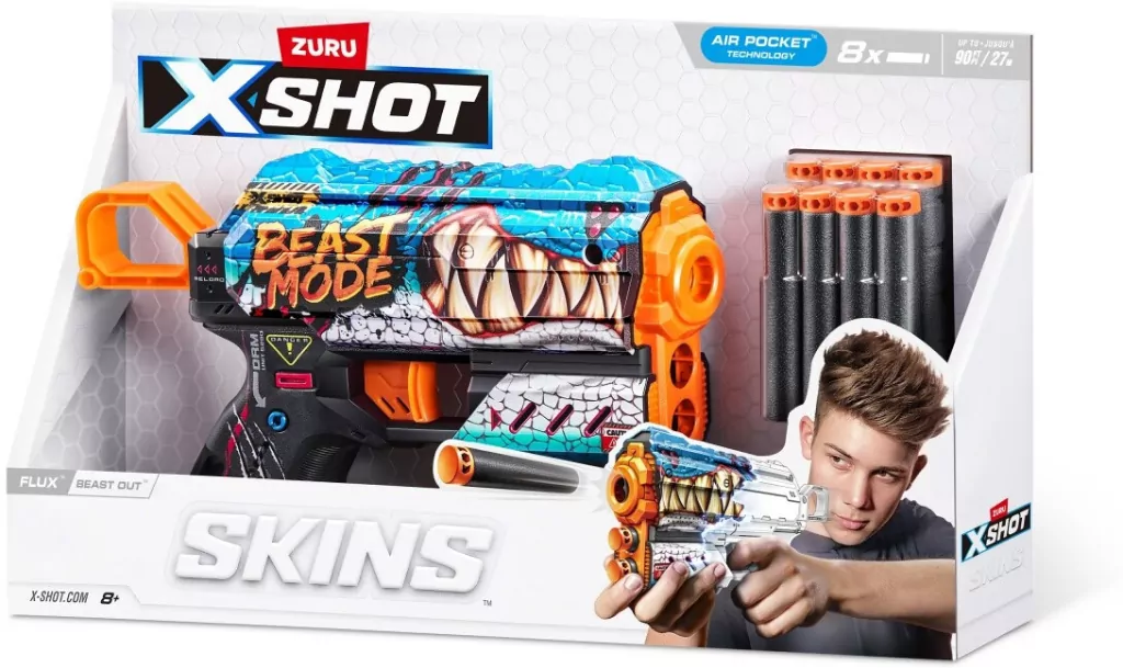 Wyrzutnia SKINS FLUX (8 Strzałek) Beast Out - tantis.pl