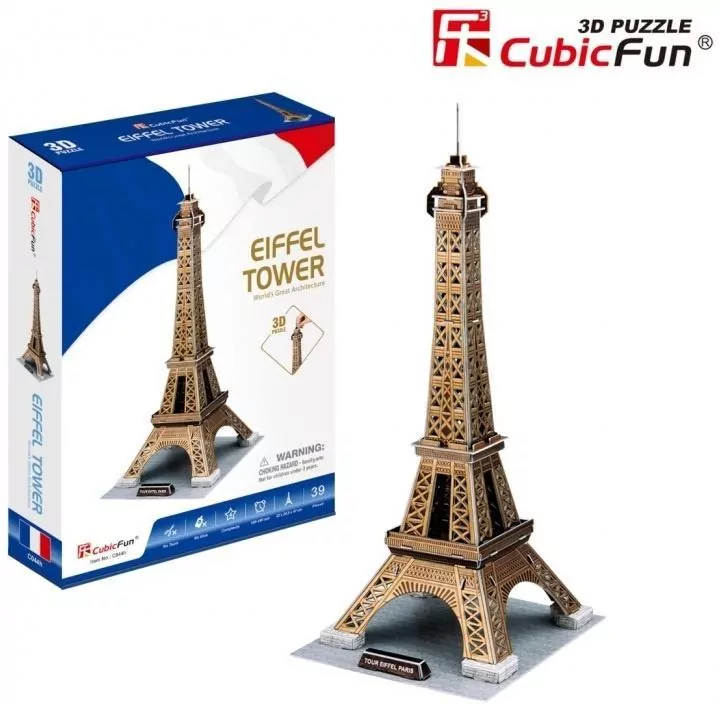 Puzzle 3D Wieża Eiffela - tantis.pl