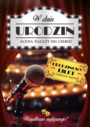 Karnet Urodziny - tantis.pl