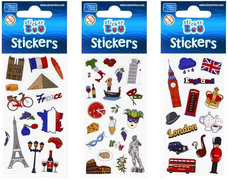 Naklejki Europe mix - tantis.pl