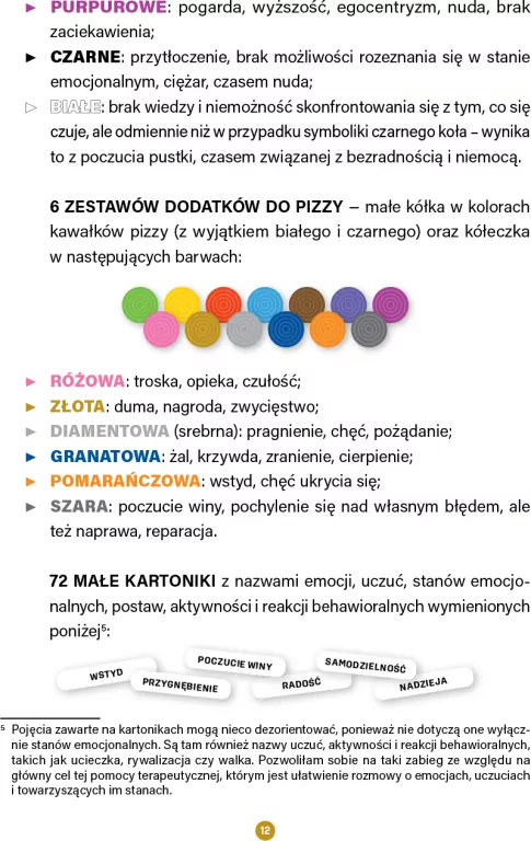 Pizza emocji. Zestaw dla dzieci ułatwiający... - tantis.pl