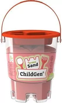 Piasek kinetyczny naturalny czerwony 500g - tantis.pl