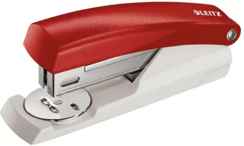 Leitz. Zszywacz 5501, czerwony - tantis.pl