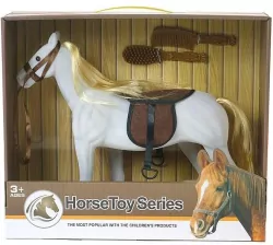 Koń flokowany z grzywą do czesania