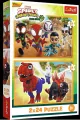 Puzzle 2x24 Spidey i dinozaury TREFL - tantis.pl