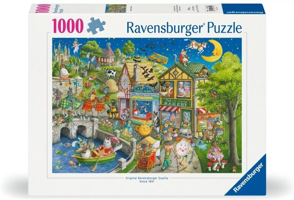 Puzzle 2D: Mother Gooseville 1000el - tantis.pl