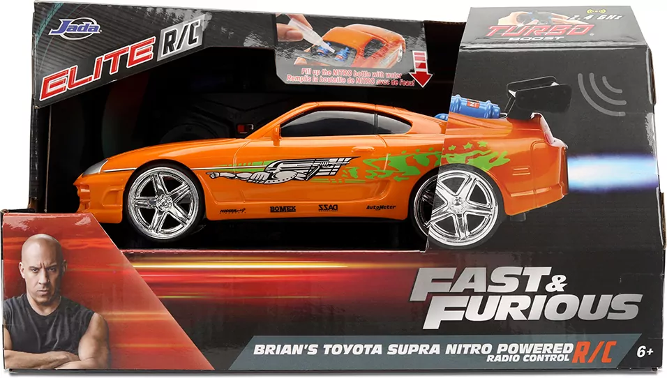 Jada RC F&F Nitro Toyota Supra 1995 1:24 - tantis.pl