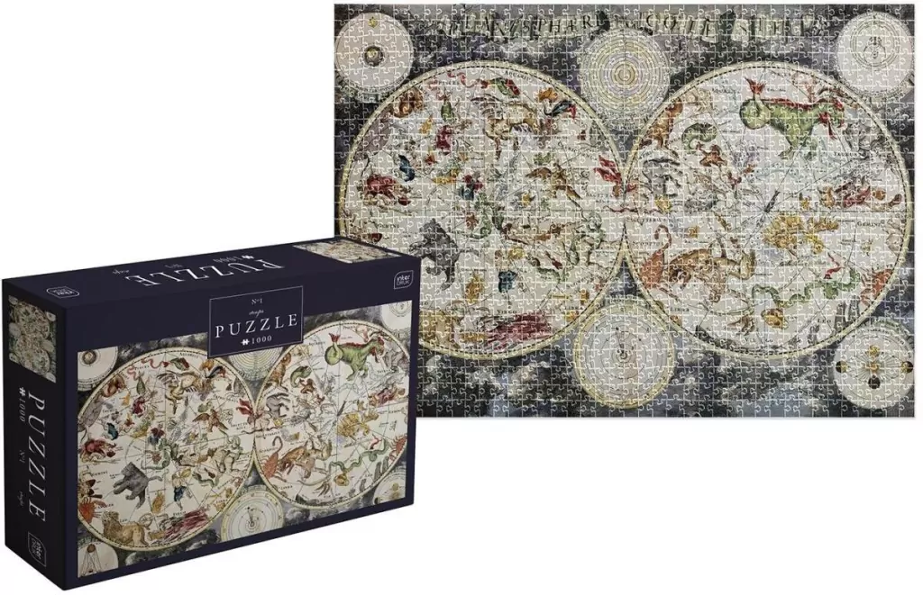 Puzzle 1000 Mapa 1 Celestial Planisphere - tantis.pl