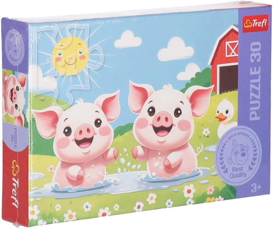 Puzzle 30 Wesołe życie na wsi TREFL - tantis.pl