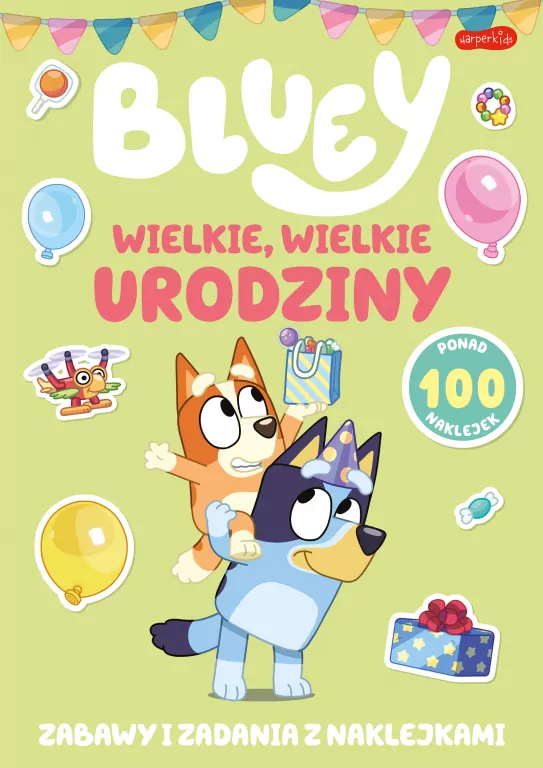 Bluey. Wielkie, wielkie urodziny. Zabawy i... - tantis.pl