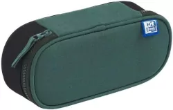 Piórnik z klapką Funky zielono-czarny OXFORD