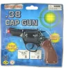 Pistolet metalowy na spłonkę blister 88377 83778 - tantis.pl