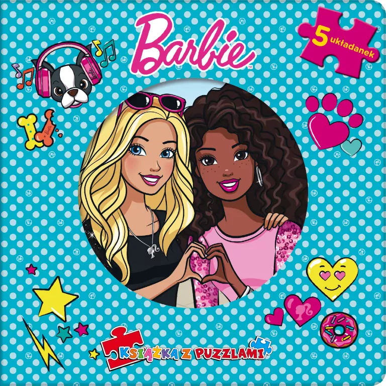 Barbie. Książka z puzzlami - tantis.pl