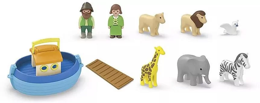 Moja Arka Noego. Zestaw z figurkami Junior 71681 - tantis.pl